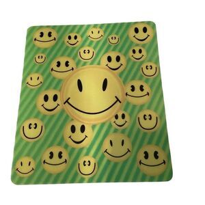 3D Holographic Smiley Face Mouse Pad 8x9.5 in Computer Accessories